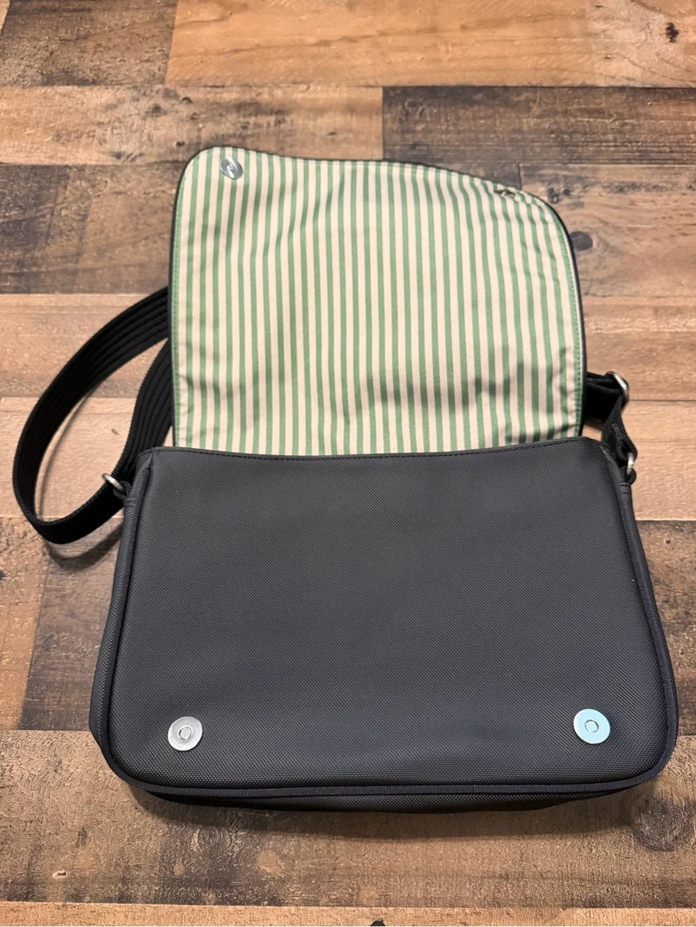 Lacoste Y2K PVC Messenger Bag